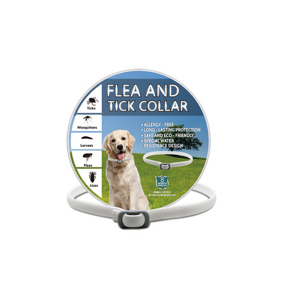 🥳💞Mais de 50 mil unidades vendidas!🌿🛡️ 50% de desconto! Coleira para animais de estimação com óleos essenciais naturais – 8 meses de proteção contra pulgas e carraças. À base de plantas, sem produtos químicos agressivos. Segura para cães e gatos! 🐾✨