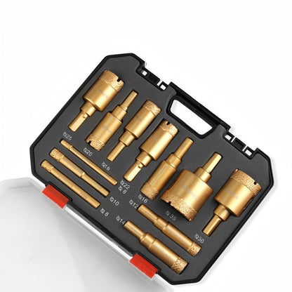 🎁Novidades de 2026 com 50% de desconto💥Kit profissional de serra copo para perfuração a seco (6-35mm)