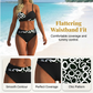🌸 50% DESCONTO AGORA! 🌸 Conjunto de biquíni push-up de duas peças para mulher
