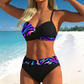 🌸 50% DESCONTO AGORA! 🌸 Conjunto de biquíni push-up de duas peças para mulher