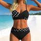 🌸 50% DESCONTO AGORA! 🌸 Conjunto de biquíni push-up de duas peças para mulher