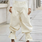 👖🎉 Calças femininas estilo «lanterna» com pregas e babados nas bainhas – Leves e arejadas – Perfeitas para o verão, para a praia ou para um look boho romântico – femininas e confortáveis 🌸