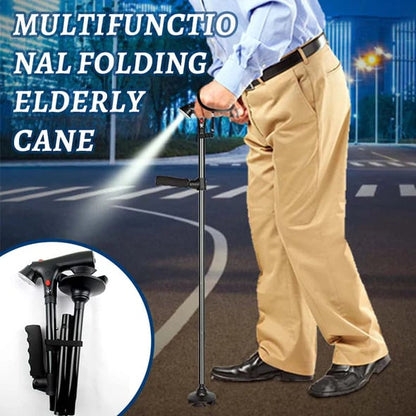 📢📢50% OFF !! ⏰Multifunctional Folding Elderly Cane🦯
