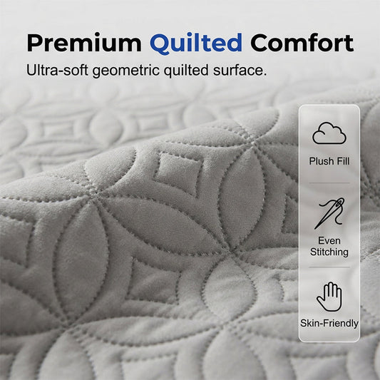 🥳PROMOÇÃO IMPERDÍVEL DE 2026🛏️Protetor de colchão acolchoado e impermeável – Bloqueia derrames e manchas, mantendo o seu colchão fresco. Bolso profundo, não se desloca. Durma tranquilamente! 😴✨