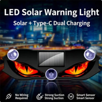 🚗🔆 Luz de advertência LED para carro com energia solar – 50% de desconto! Alimentada por energia solar, resistente às intempéries, ativação automática ao anoitecer – para mais segurança na estrada. 🔥🛡️