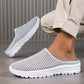 👟☁️Chinelo casual de malha respirável e confortável – 50% de desconto! Leve, arejado e fácil de calçar – conforto para dentro e fora de casa. 🔥☀️