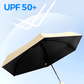 Guarda-chuva dobrável compacto com proteção UV