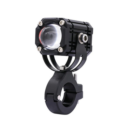 🏍️💡 Farol LED de feixe duplo – brilhante, à prova de água, compatível com veículos de 12 a 80V!
