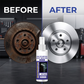 Spray polidor e removedor de ferrugem para carros e ferramentas.