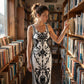 🌸 Elegante vestido maxi feminino com estampado floral – Confortável e perfeito para os dias de verão 👗