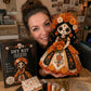 💀🧵 Kit de artesanato Noiva Esqueleto – completo, detalhado, perfeito para decoração de Halloween!