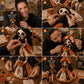 💀🧵 Kit de artesanato Noiva Esqueleto – completo, detalhado, perfeito para decoração de Halloween!