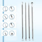 🥳PROMOÇÃO IMPERDÍVEL DE 2026🥳✨Kit de Ferramentas para Remoção de Cravos em Aço Inoxidável