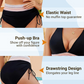 ✨Nova Chegada✨👙Conjuntos de biquíni de cintura alta com controle da barriga e bloco de cores
