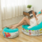 🥳💞 Mais de 50 mil vendidos! 🛋️🎁 50% de desconto! Poltrona insuflável com puff e bomba elétrica – PVC com toque aveludado, suporta 150 kg, pronta em 2 minutos! Relaxe com conforto! ✨💪