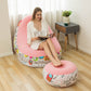 🥳💞 Mais de 50 mil vendidos! 🛋️🎁 50% de desconto! Poltrona insuflável com puff e bomba elétrica – PVC com toque aveludado, suporta 150 kg, pronta em 2 minutos! Relaxe com conforto! ✨💪