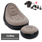 🥳💞 Mais de 50 mil vendidos! 🛋️🎁 50% de desconto! Poltrona insuflável com puff e bomba elétrica – PVC com toque aveludado, suporta 150 kg, pronta em 2 minutos! Relaxe com conforto! ✨💪