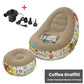 🥳💞 Mais de 50 mil vendidos! 🛋️🎁 50% de desconto! Poltrona insuflável com puff e bomba elétrica – PVC com toque aveludado, suporta 150 kg, pronta em 2 minutos! Relaxe com conforto! ✨💪