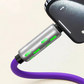🔌Cabo de carregamento rápido RGB 4 em 1, cabo universal para carregar vários dispositivos em viagem🌍