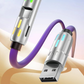 🔌Cabo de carregamento rápido RGB 4 em 1, cabo universal para carregar vários dispositivos em viagem🌍