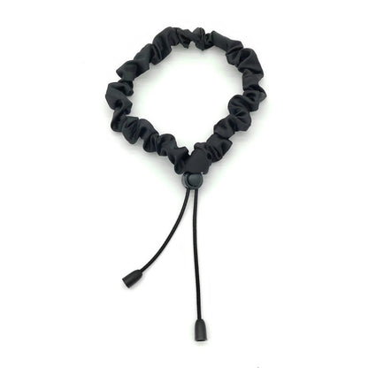 Faixa de cabelo ajustável com cordão de cetim