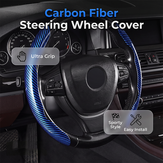 Capa de volante segmentada em fibra de carbono