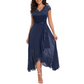 👰‍♀️✨Vestido de noite elegante em renda｜Vestido de festa de luxo em renda para casamento e cocktail