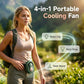 ⏳Oferta por tempo limitado com 50% de desconto⏰Ventilador de cintura portátil 4 em 1🍃