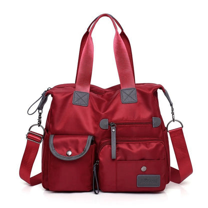 Saco de compras impermeável de grande capacidade para mulher