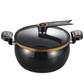 Panela de sopa de grande capacidade com revestimento esmaltado para micro-pressão