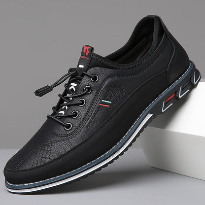 🔥🔥Sapatos de couro clássicos e elegantes para home