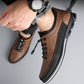🔥🔥Sapatos de couro clássicos e elegantes para home