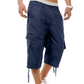 👖🔧 OFERTA POR TEMPO LIMITADO: 50% DESCONTO! 🛠️Calça Capri para Homem com Vários Bolsos – 5 bolsos utilitários e tecido resistente – Leve tudo, para qualquer lugar.