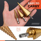 🔥Promoção Imperdível🔥Conjunto de Brocas para Revestimento em Titânio (6 peças)