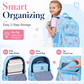 Mochila escolar fofa para mulher com vários bolsos