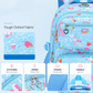 Mochila escolar fofa para mulher com vários bolsos