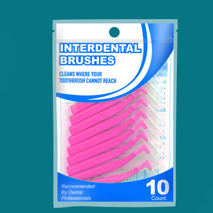 Escovas interdentais ultrafinas para limpeza profunda