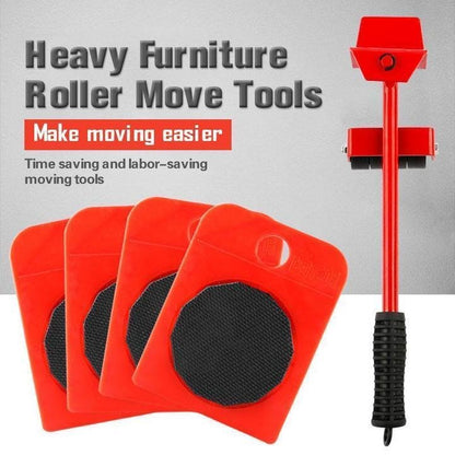 🎁Novidade para 2026 com 50% de desconto💥Sistema de Movimentação de Móveis – levante e deslize cargas até 360 kg, rotação de 360° e bases que protegem o pavimento. Mova móveis pesados facilmente, sozinho! 🛡️💪