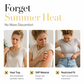 Conjunto de verão para menina com t-shirt estampada com limões e calções listrados