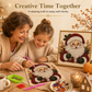 🎨💎Kit de Pintura de Natal com Pérolas e Strass