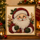 🎨💎Kit de Pintura de Natal com Pérolas e Strass