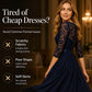 🌸😌 POR TEMPO LIMITADO, 50% DE DESCONTO! 👚Vestido Maxi Elegante para Mulher com Corpete de Renda