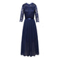 🌸😌 POR TEMPO LIMITADO, 50% DE DESCONTO! 👚Vestido Maxi Elegante para Mulher com Corpete de Renda