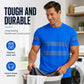 🚧💡 POR TEMPO LIMITADO, 50% DE DESCONTO! 🦺T-shirt de segurança refletora de alta visibilidade – Excelente visibilidade e proteção a 360°.
