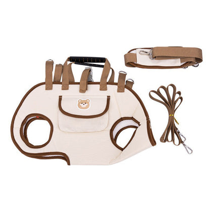 ⏳🔥 50% DE DESCONTO POR TEMPO LIMITADO! ⏰🐾 Bolsa de Transporte para Animais de Estimação (Tipo Sling e Mochila) – Respirável, com Suporte para a Coluna e Versatilidade na Utilização 🐶🐕