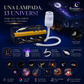 🌌 50% DESCONTO AGORA! 💫 Candeeiro USB com projeção de céu estrelado – 13 discos de filme intercambiáveis e haste flexível – perfeito para o quarto ✨