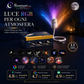 🌌 50% DESCONTO AGORA! 💫 Candeeiro USB com projeção de céu estrelado – 13 discos de filme intercambiáveis e haste flexível – perfeito para o quarto ✨