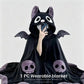 🎁【Summerween】1 capa unissexo vestível com capuz de morcego