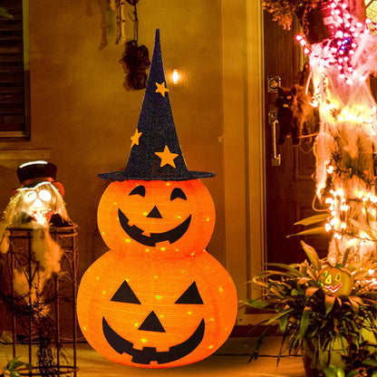 🎃 Promoção imperdível com 50% de desconto 🎃🎃 Decorações de abóbora dobráveis para o Halloween