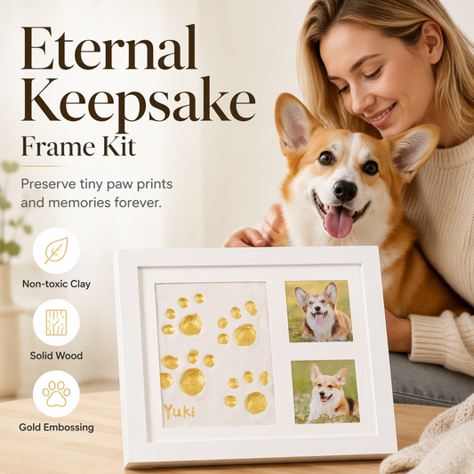 Kit para fazer impressões de mãos e pés de bebés (faça você mesmo)